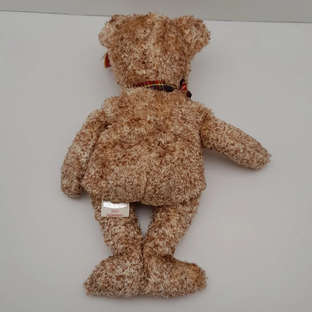 Ty Beanie Baby 2002 Signature Bear Plush 8.5